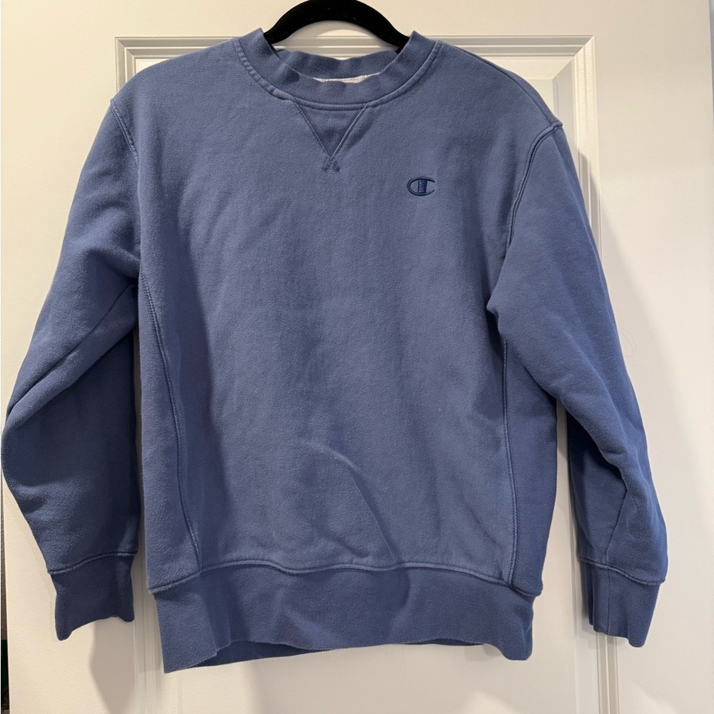 Champion Classic Crewneck Sweat Set - Dusty Blue